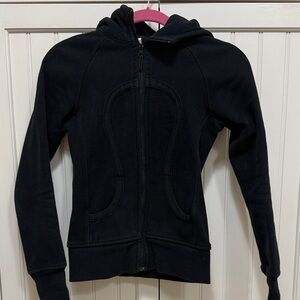Lululemon Athletica Black Zip-Up Jacket